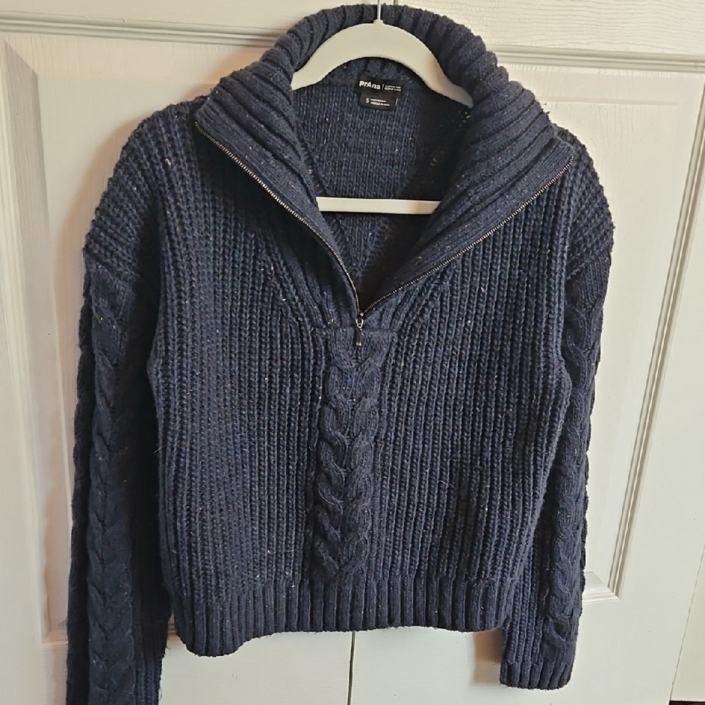 Polo by Ralph Lauren Dark Blue Cowl Neck Sweater